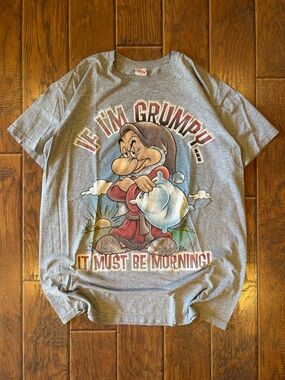 Vintage Y2K Grumpy Disney Shirt